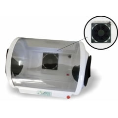 CAMARA DE DESGASTE JATEAMENTO OXIDO ALUMINIO COM EXAUSTOR E ILUMINAçãO BIOTRON